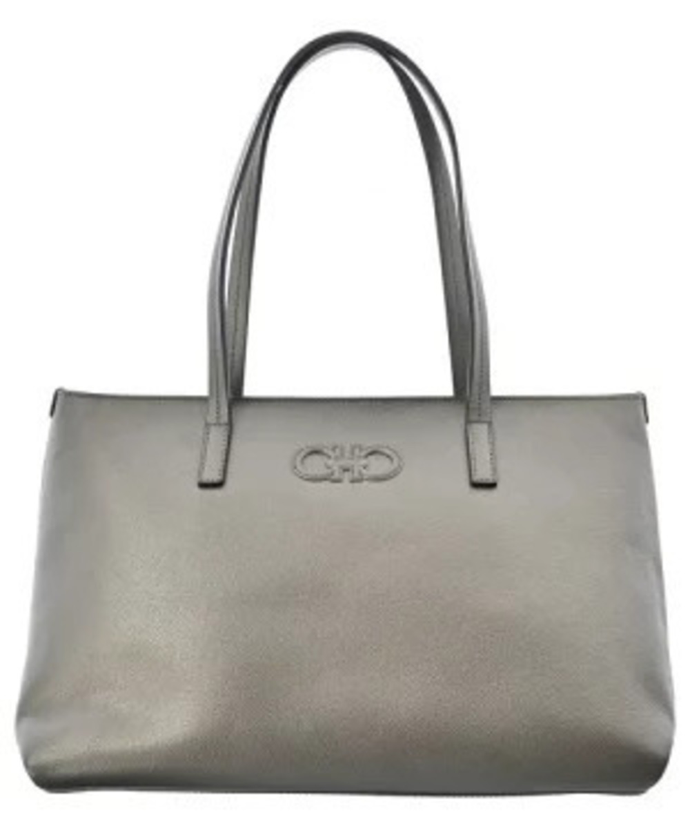Salvatore Ferragamo Tote Bag Gray